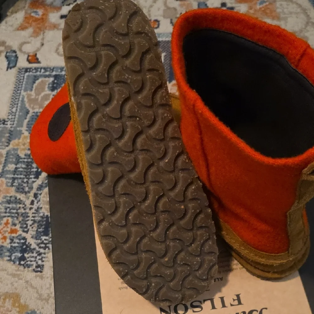 Birkenstock Orange and Tan Boots - Picture 3 of 3